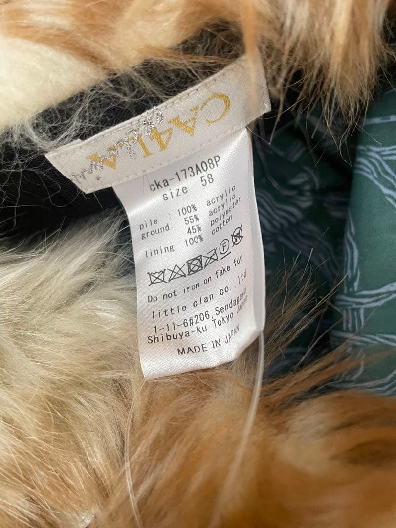 co1) cokitika CA4LA 帽子 bambi talk HAT