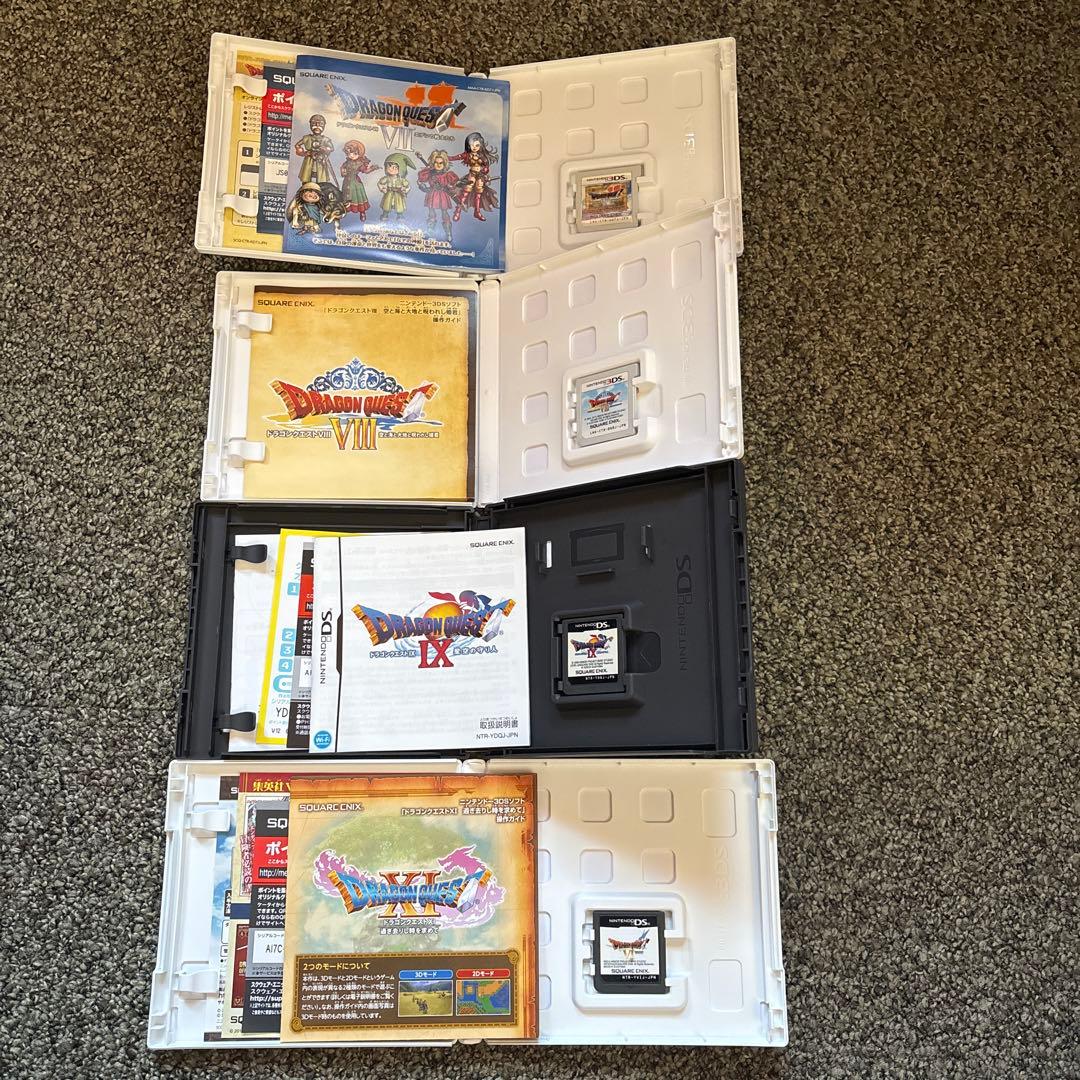 ドラゴンクエストシリーズ DSソフト 7本セット