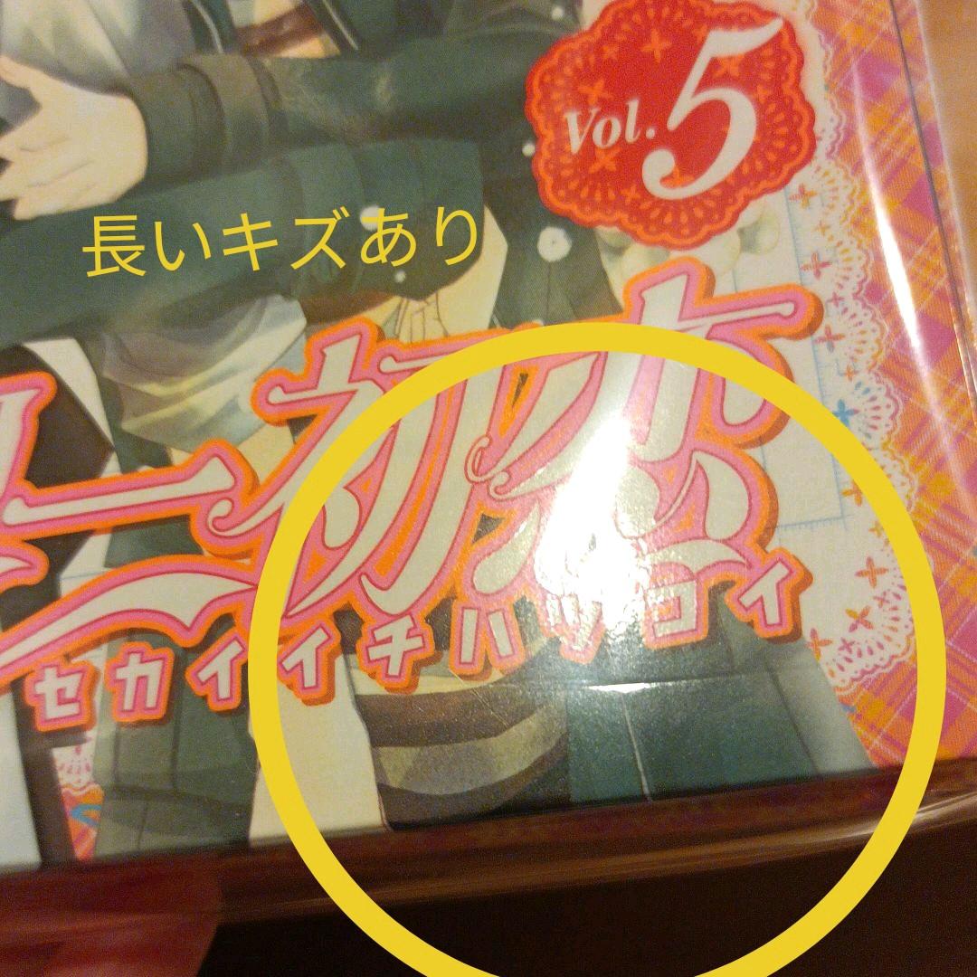 ご購入できません!　世界一初恋　キズの画像