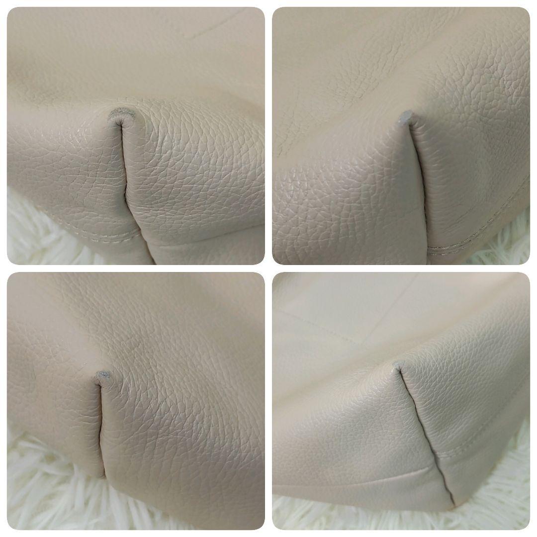 北欧、暮らしの道具店 別注 AULENTTI レザートートバッグ オフホワイト