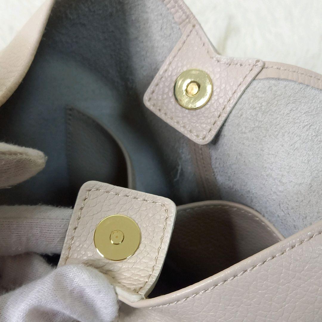 北欧、暮らしの道具店 別注 AULENTTI レザートートバッグ オフホワイト