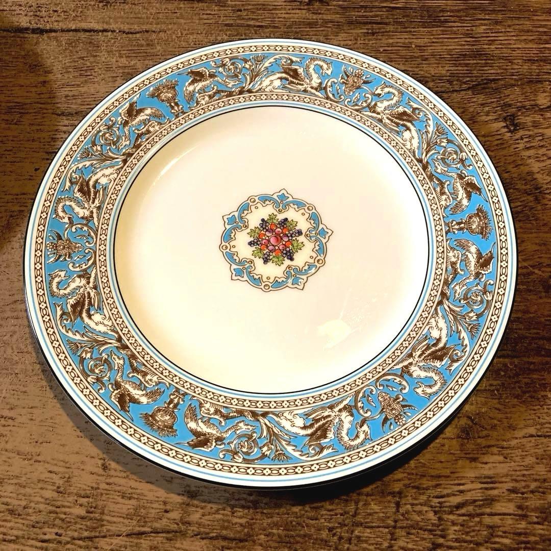 フロレンティーンクーププレート23cm 2枚綺麗な方