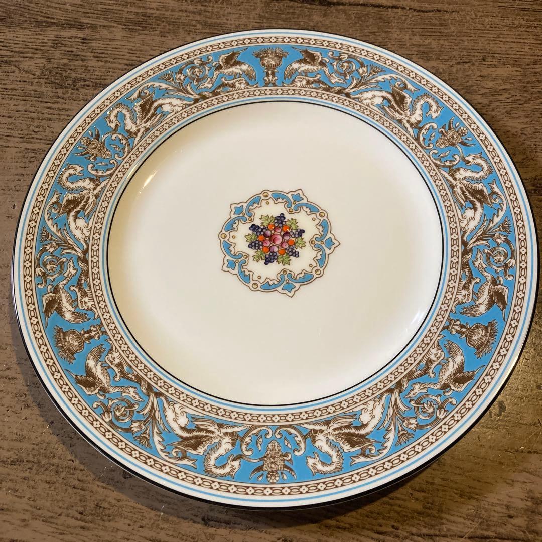 フロレンティーンクーププレート23cm 2枚綺麗な方