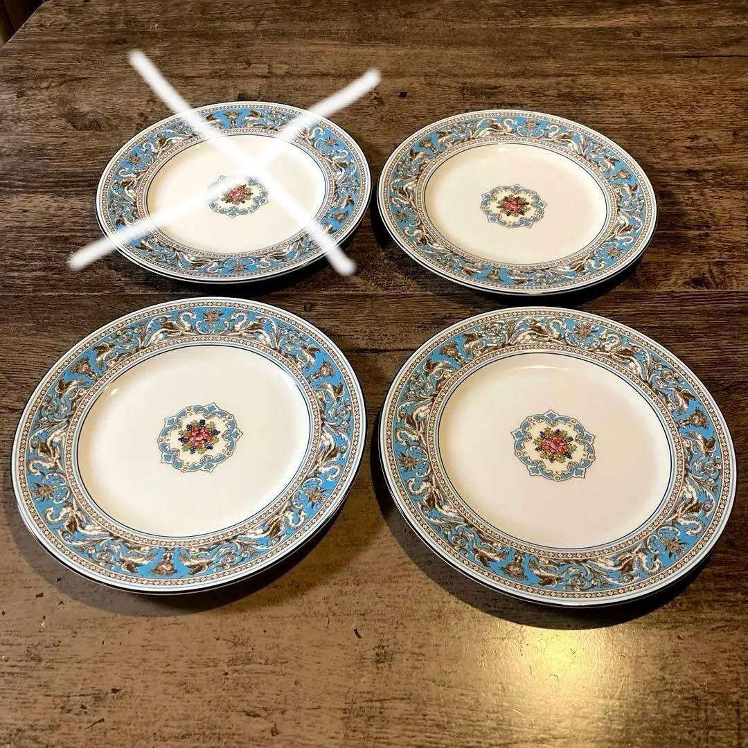 フロレンティーンクーププレート23cm 2枚綺麗な方