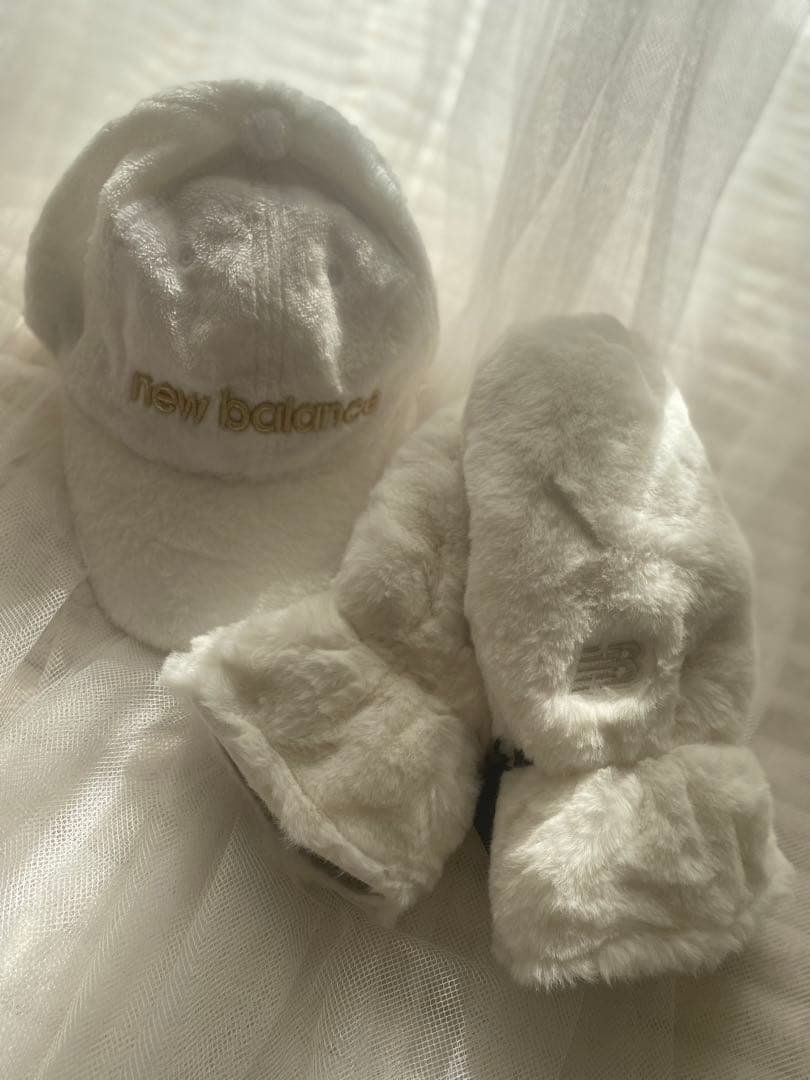 新品未使用タグ付き　ゴルフ　new balance 帽子　手袋　セット