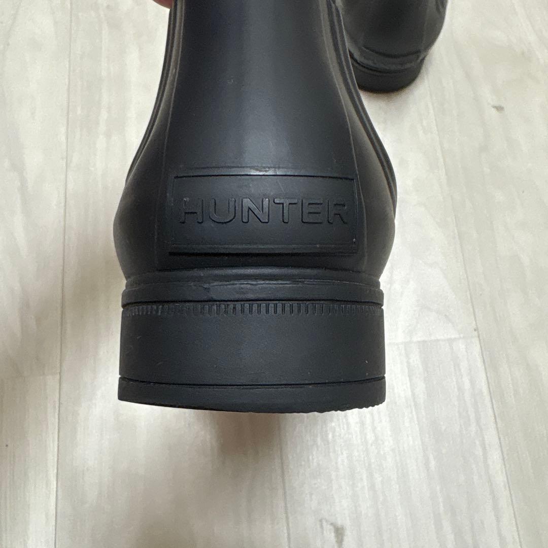ハンター（HUNTER）オリジナル リファインド チェルシー ブーツ ブラック