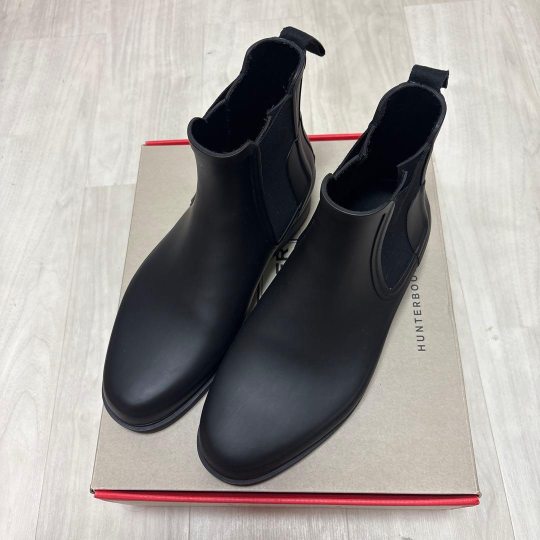 ハンター（HUNTER）オリジナル リファインド チェルシー ブーツ ブラック