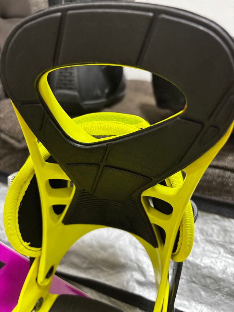 ZUMA イエロービンディング　スノーボード、ブーツ、ケース4点セット