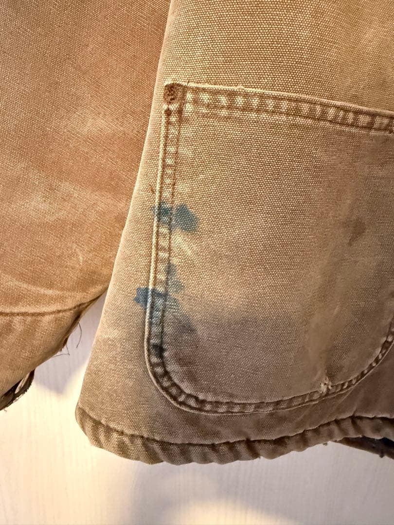 ち*太様 Carhartt ダックジャケット ブラウン　80's