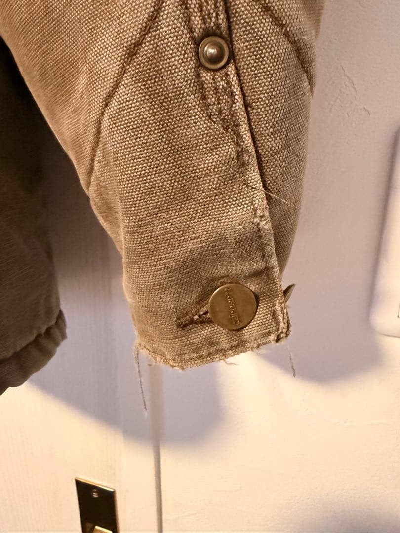 ち*太様 Carhartt ダックジャケット ブラウン　80's