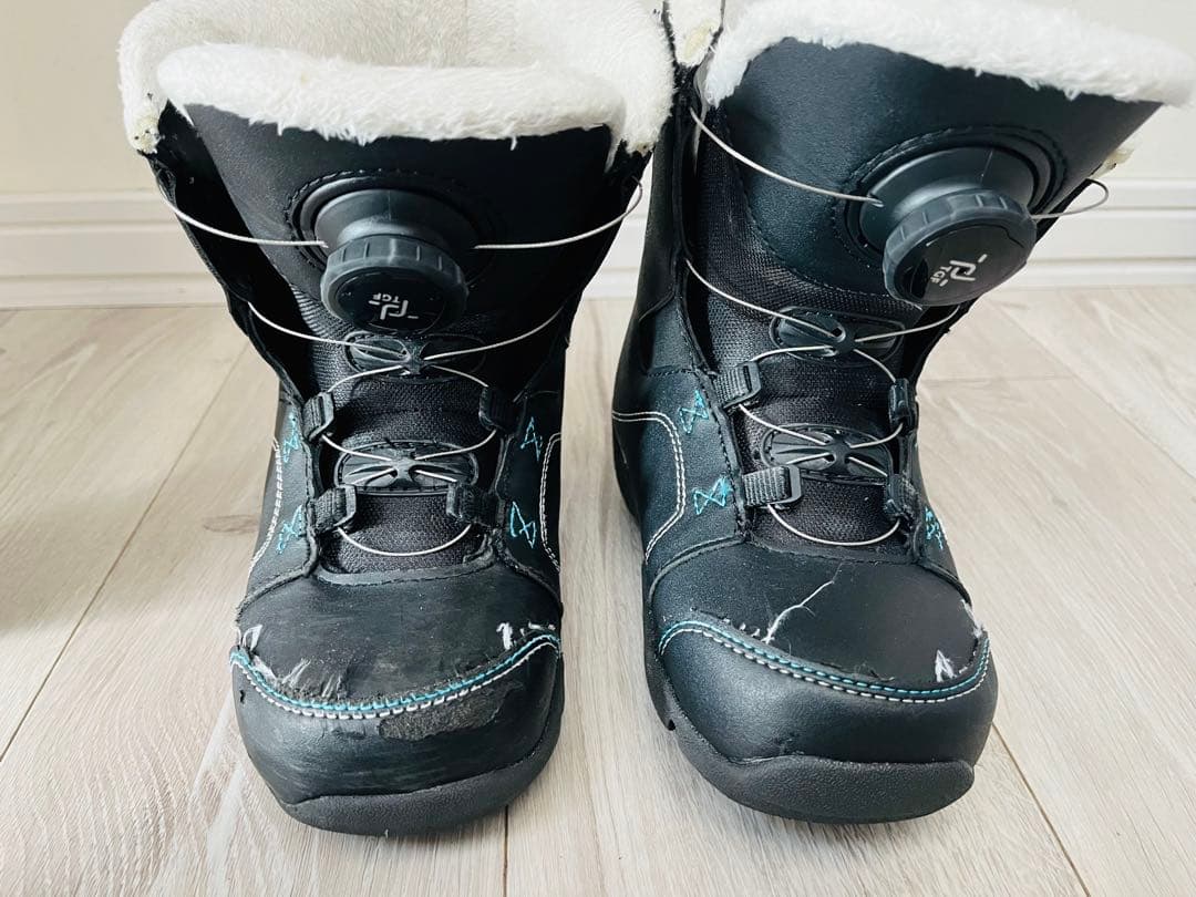 MEGMILK♬　スノーボード110cmとブーツ21cmセット