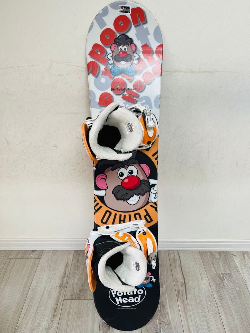 MEGMILK♬　スノーボード110cmとブーツ21cmセット