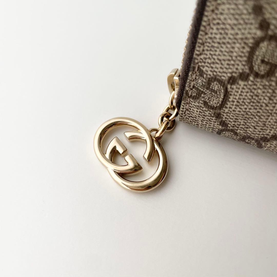 グッチ GUCCI 長財布 GG GGスプリーム ブラウン 新品