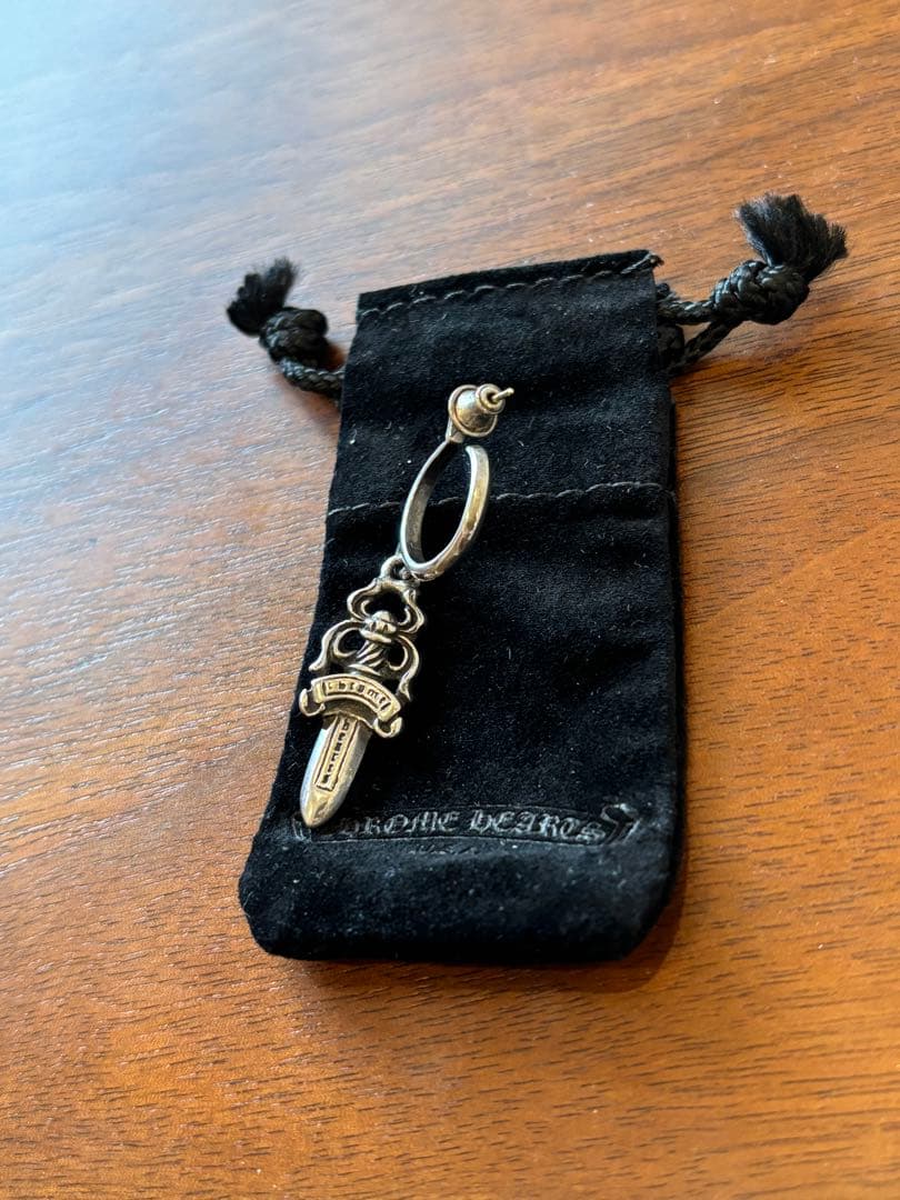 chrome hearts クロムハーツ ダガー フープピアス