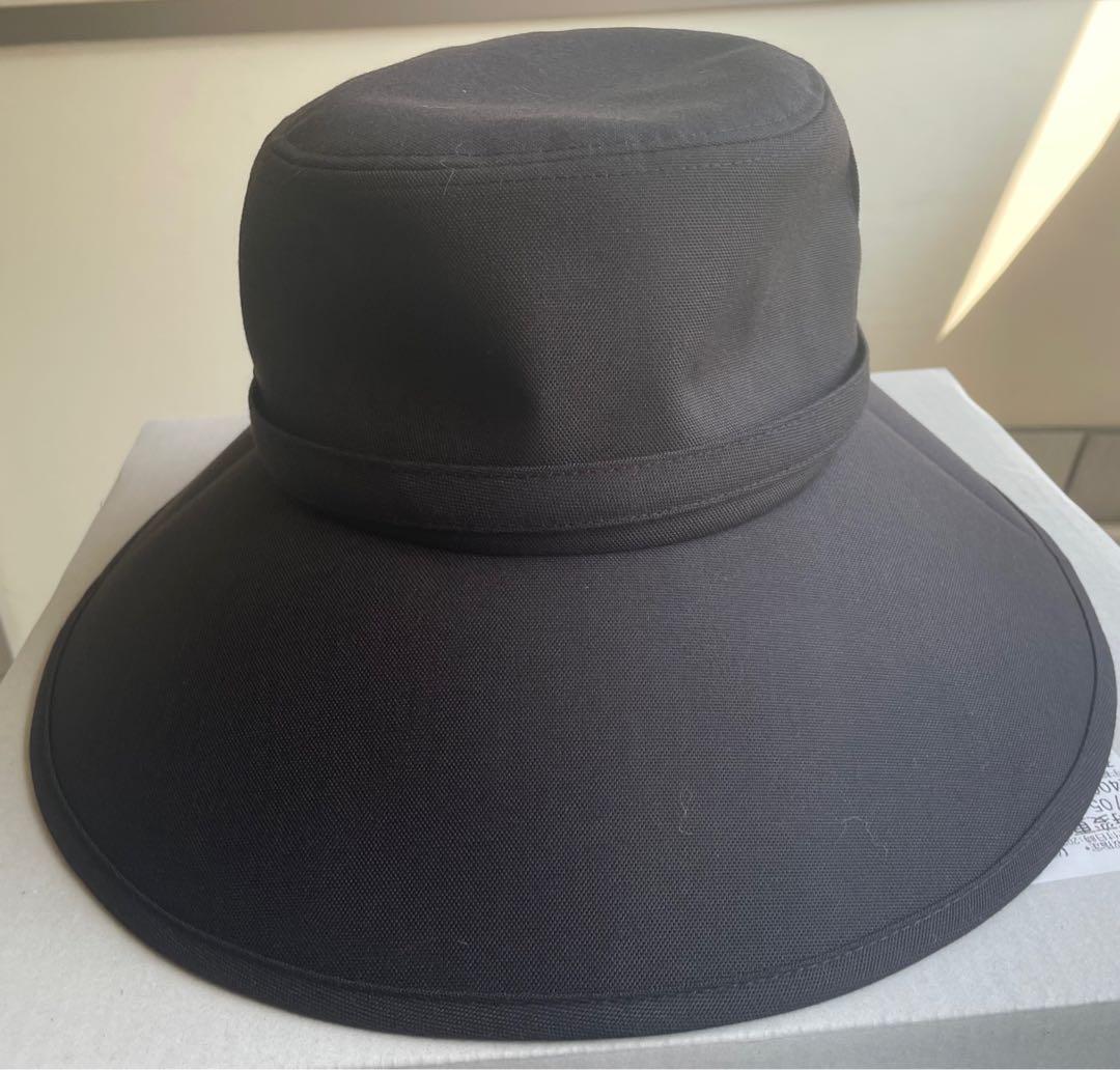 サンバリア100 ウインドハット（ブラックL）