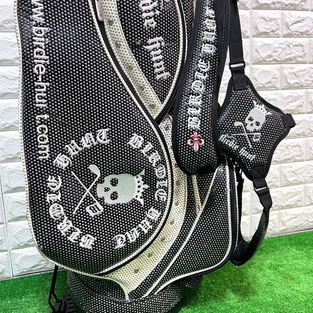 希少　BIRDIE HUNT キャディーバッグ　スタンド式　ラメ　軽量