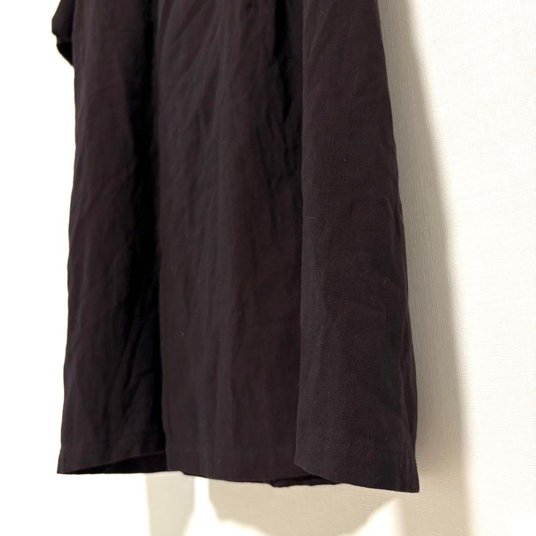 ワイズ ヨウジヤマモト 大きいサイズ ロングコート 折り返しデザイン モード