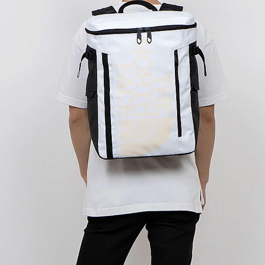 新品ノースフェイス BC ヒューズ ボックス 2 リュック バックパック 白×黒