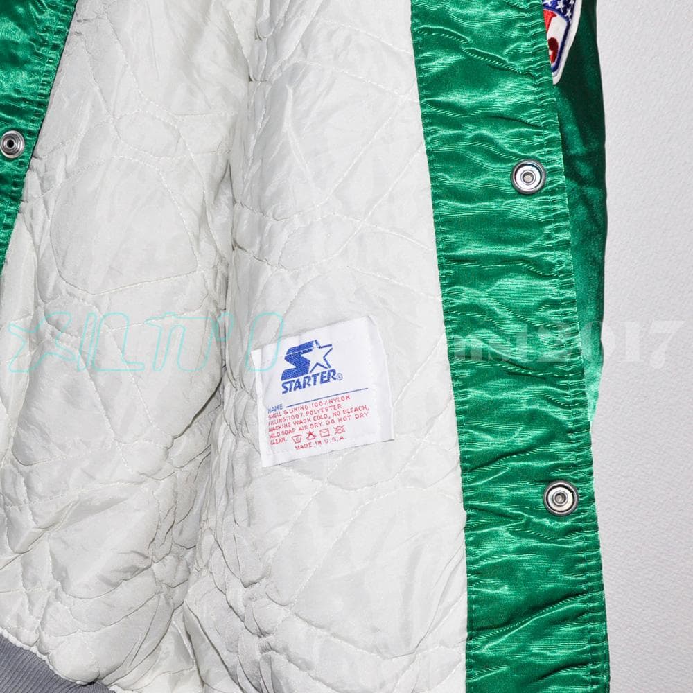 【NFL ジャケット】Starter イーグルス サテンジャケット