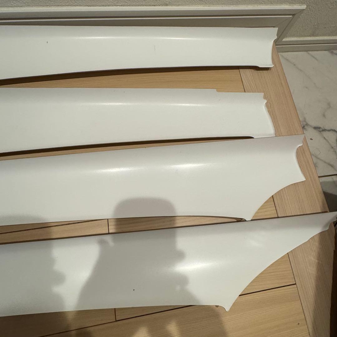 レア？ プリウス 30 前後共通 全グレード可 ホワイト カーボン 内装品セット