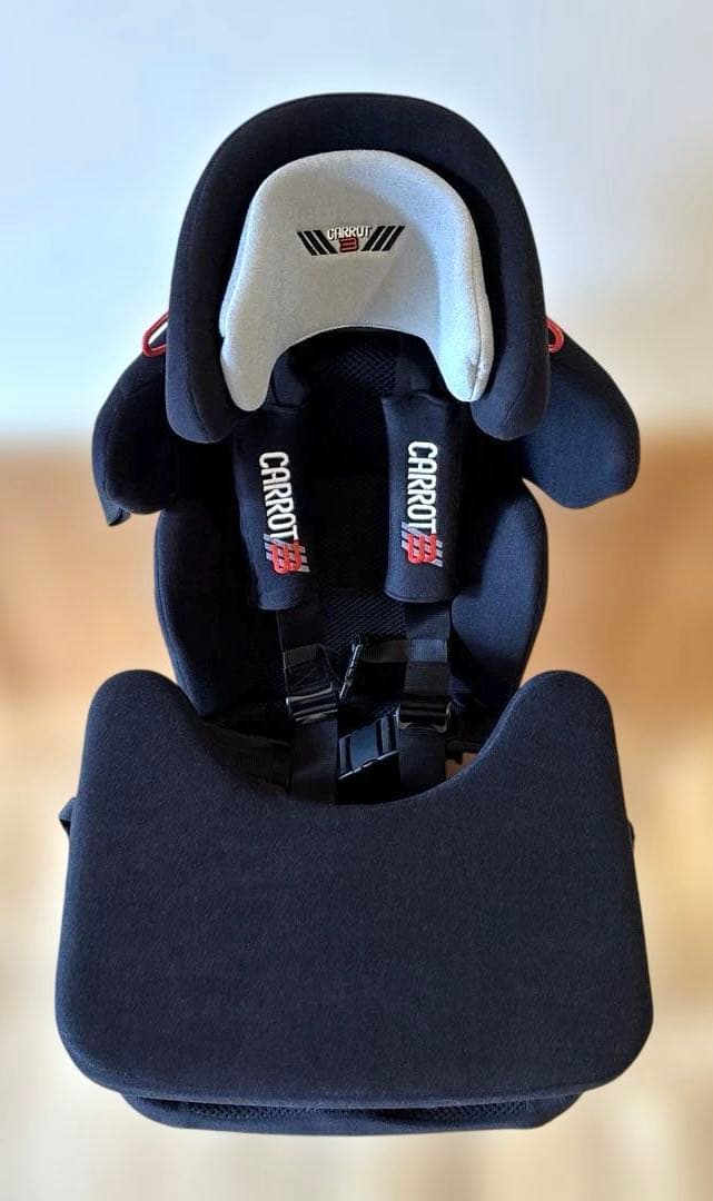 ⭐️美品⭐️キャロット3 ジュニアシート　CARROT3 ⭐️ブラック⭐️