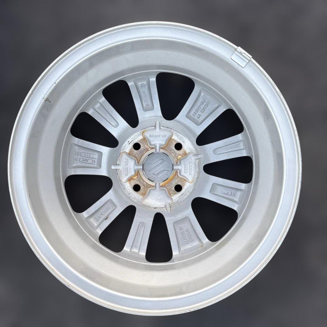 新古車未使用 スズキ エブリ 14インチ アルミホイール 4つ