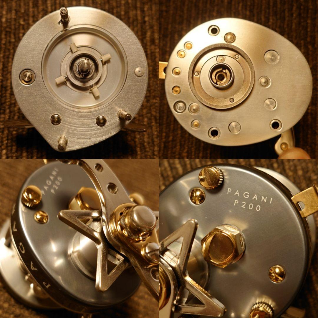 新品メガバスx五十鈴パガーニP200Lブラックパール/ゴールド シルバーカスタム