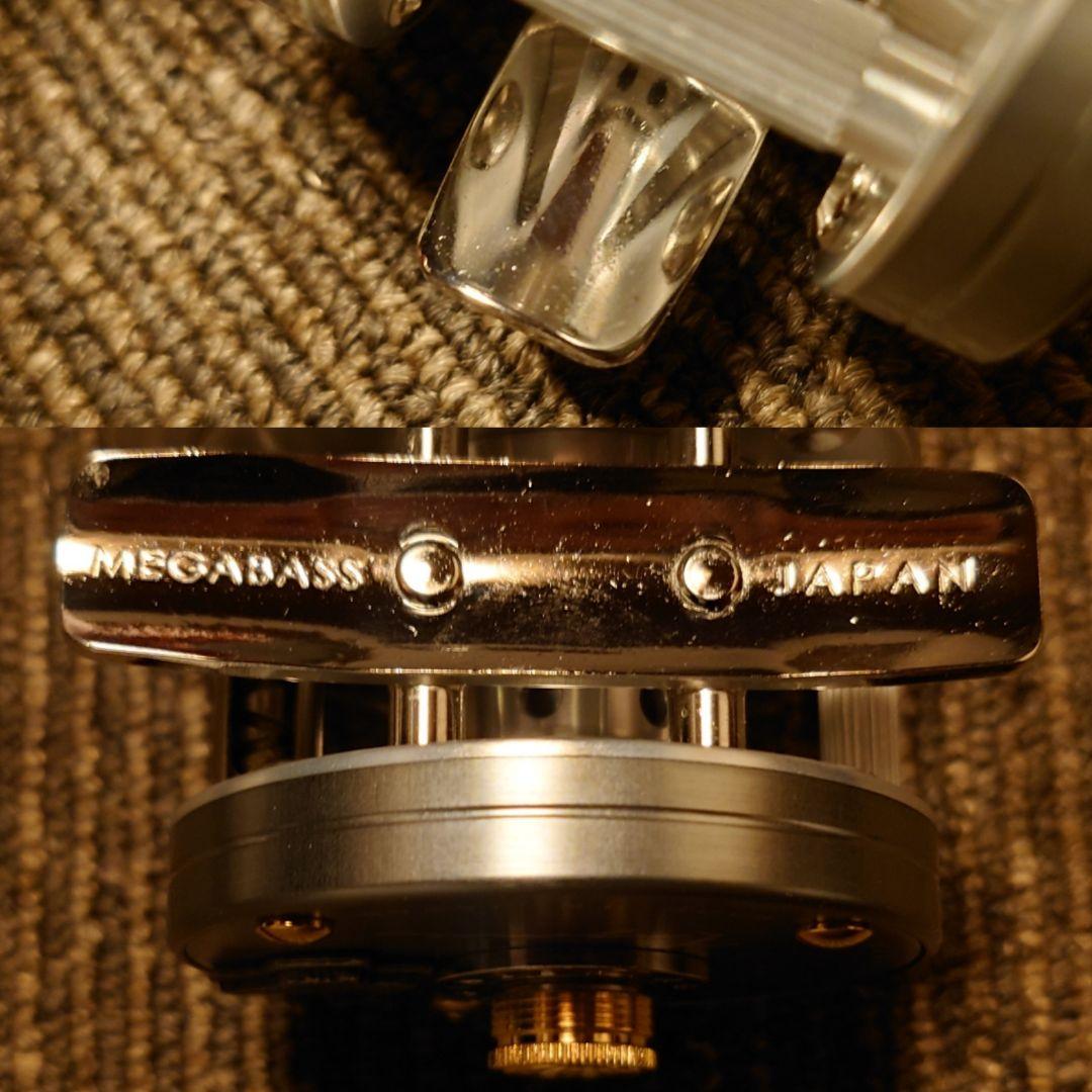 新品メガバスx五十鈴パガーニP200Lブラックパール/ゴールド シルバーカスタム