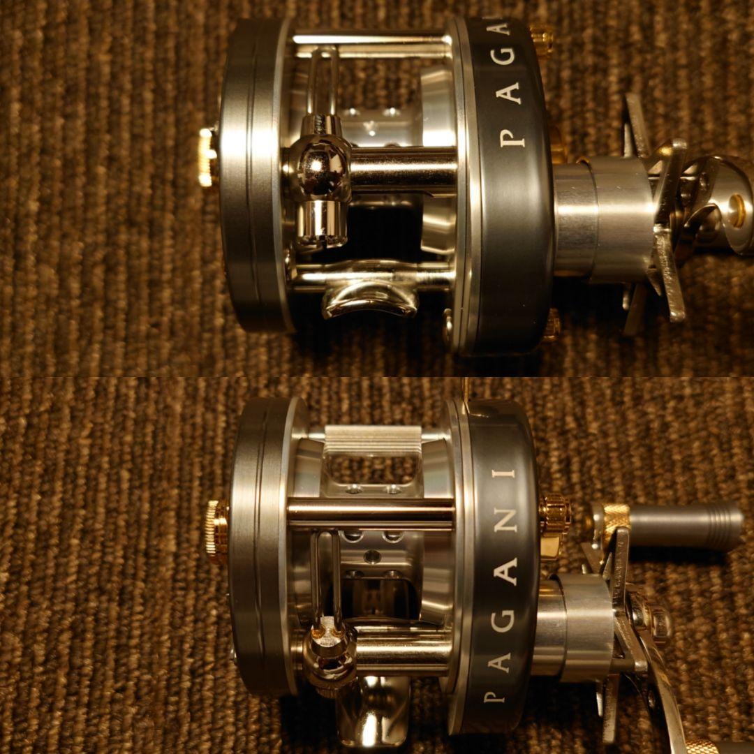 新品メガバスx五十鈴パガーニP200Lブラックパール/ゴールド シルバーカスタム