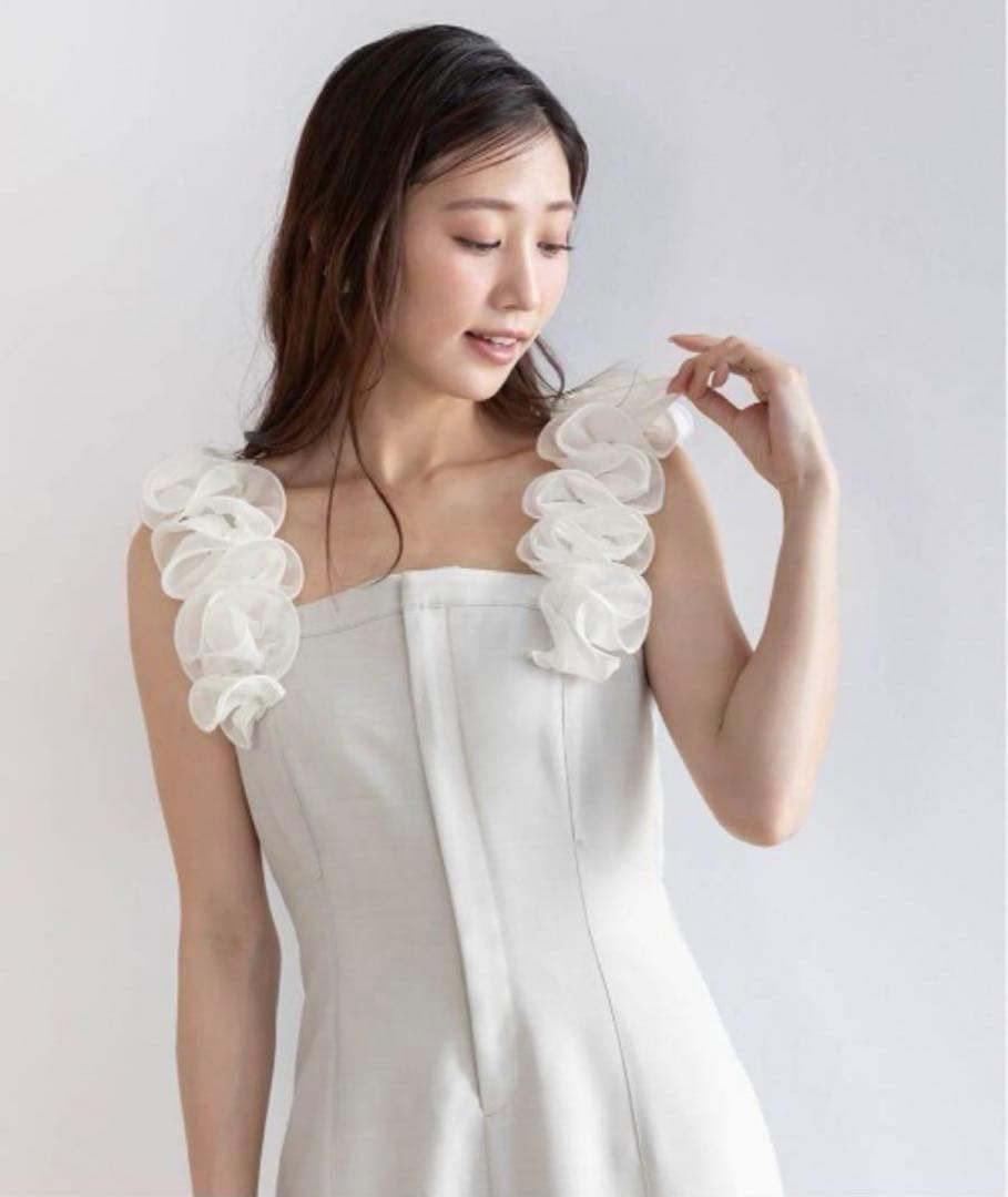 RANDA フリルオールインワン