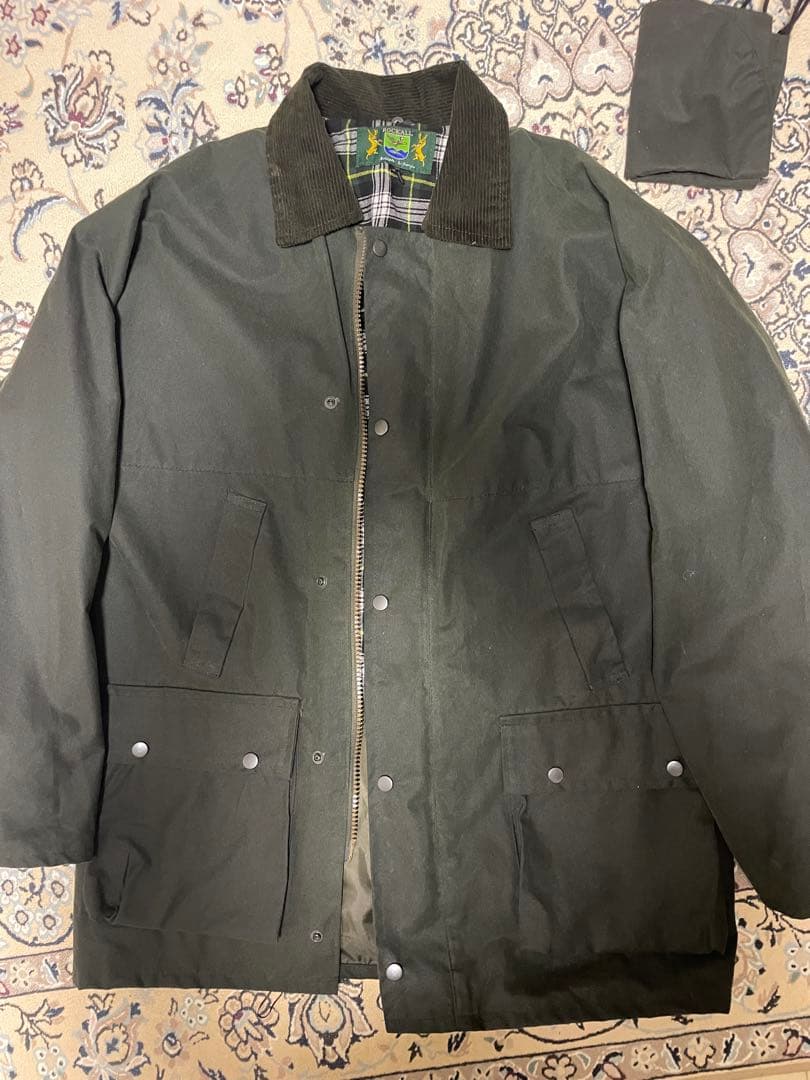 UK製 Rockall Outdoor オイルドジャケット　バブアー