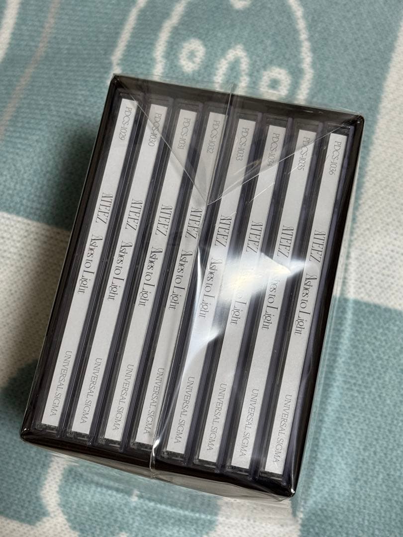 ATEEZ Ashes to Light メンバーソロ盤8形態セット・トレカ8枚