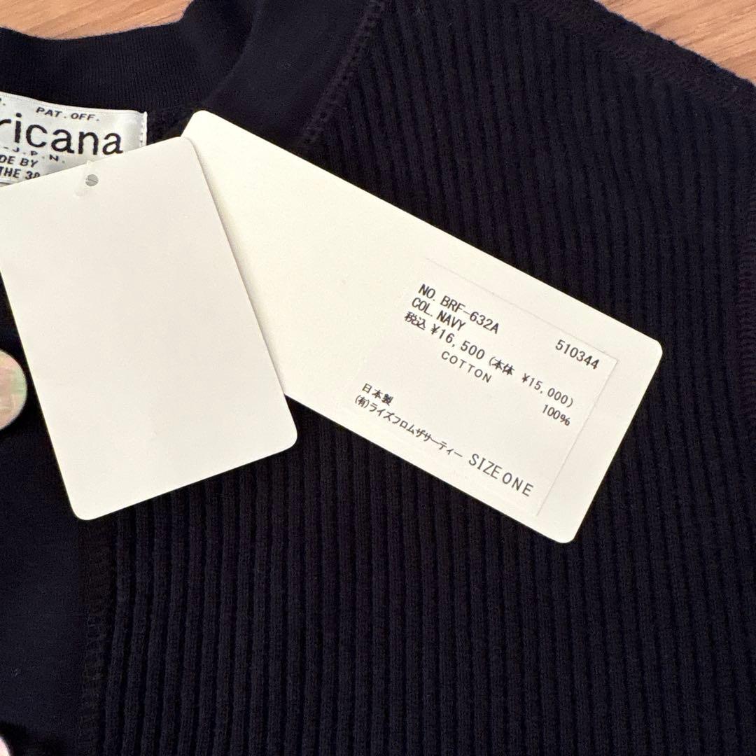 Americana ネイビー 長袖カットソー