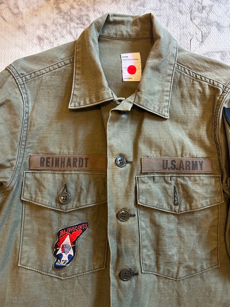 marka マーカ- UTILITY SHIRTS ジョンレノン　サイズ1