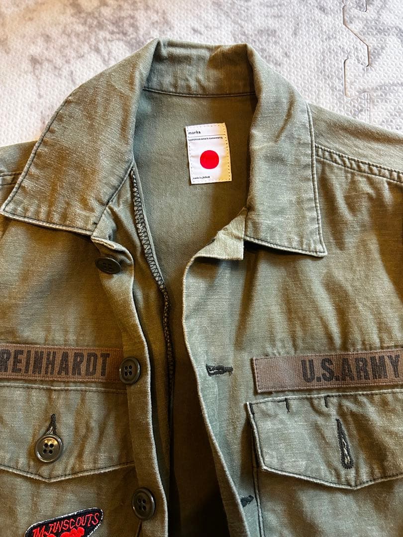 marka マーカ- UTILITY SHIRTS ジョンレノン　サイズ1