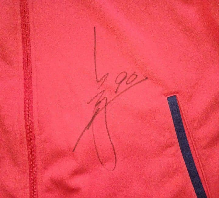 【プロモデル　サイン】広島　東洋　カープ　三好　グランドコート　デサント　O