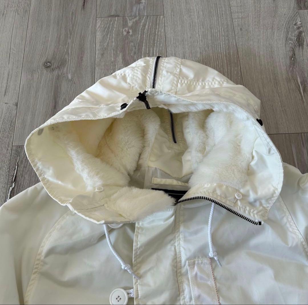 ALPHA INDUSTRIES アルファ N2B フライトジャケット L 白