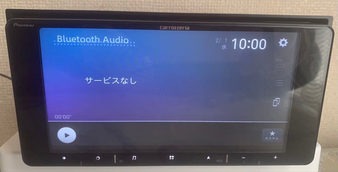 carrozzeria AVIC-RW720み地図データ2022年11月版。