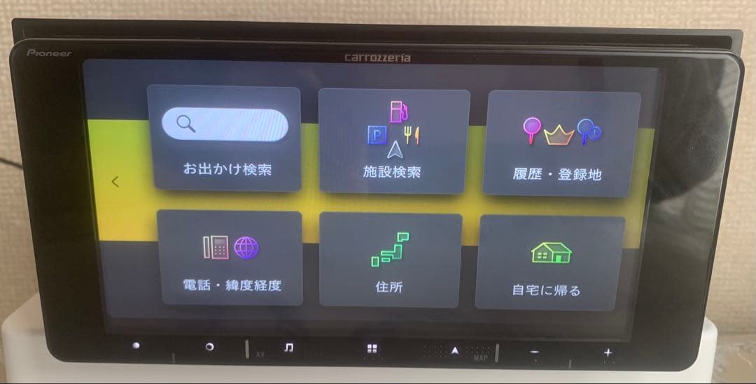 carrozzeria AVIC-RW720み地図データ2022年11月版。