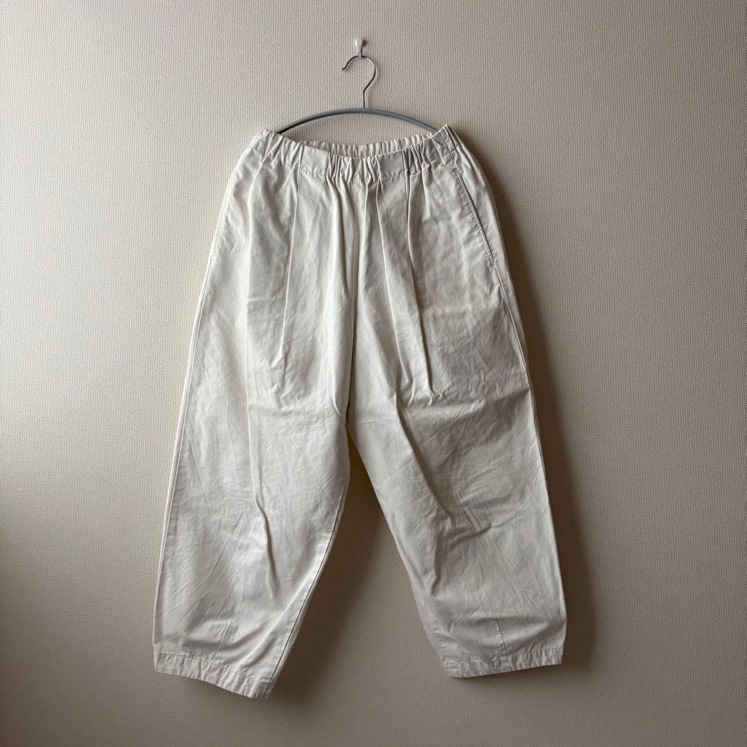 お値下げ不可｜かぐれ kagure｜コットンクロップドパンツ オフホワイト