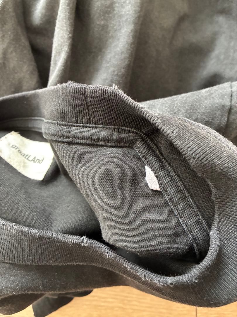 トップス greatLAnd JUDE POCKET TEE SUN FADE L