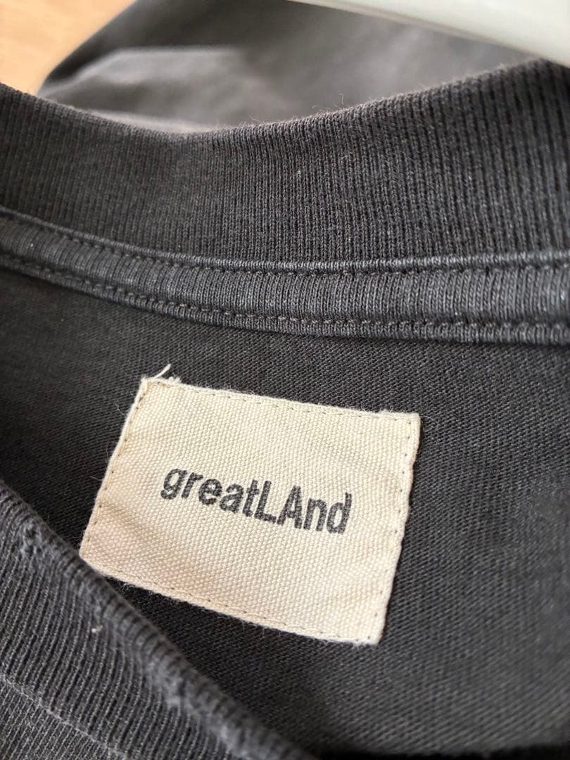 トップス greatLAnd JUDE POCKET TEE SUN FADE L
