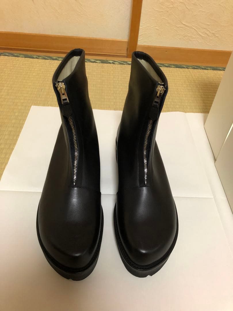 靴 TTT foot the coacher OBLIQUE FRONTZIP