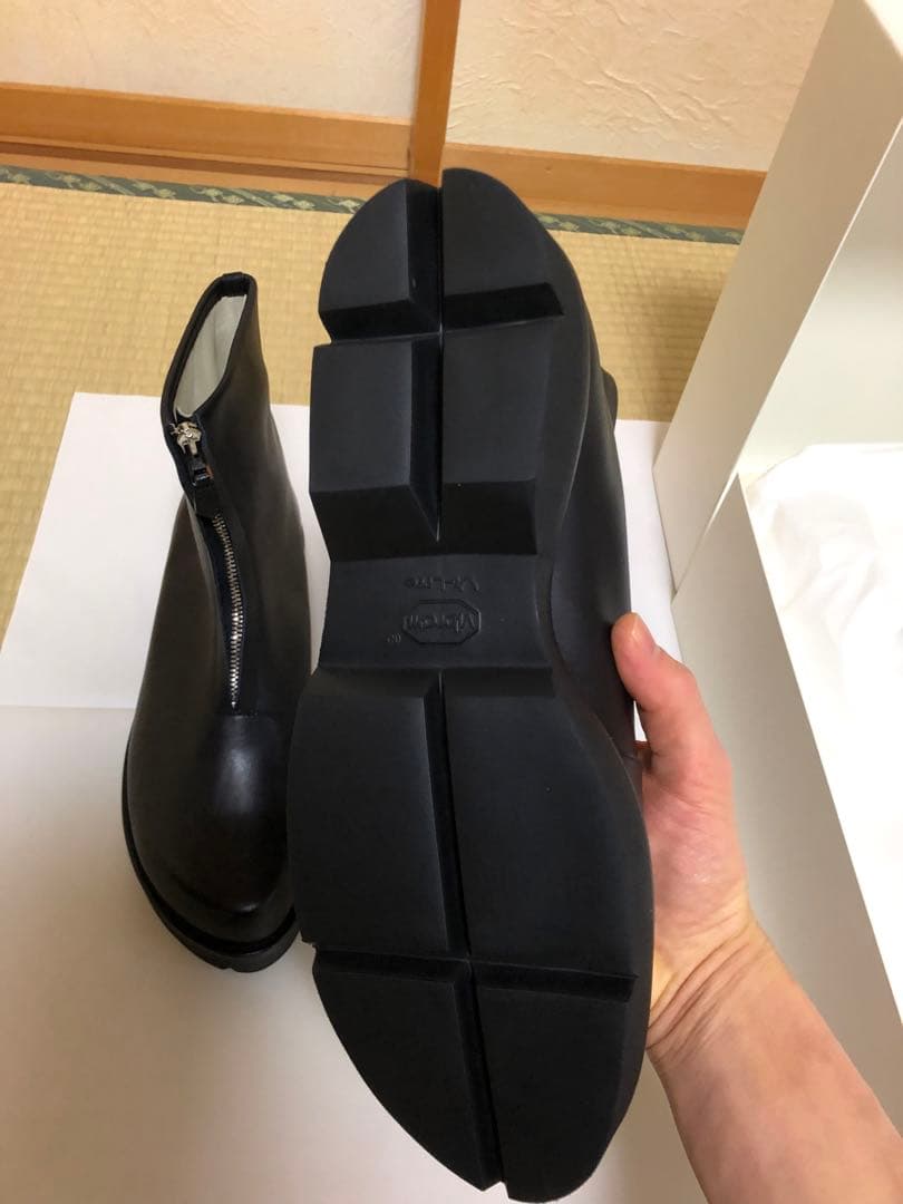 靴 TTT foot the coacher OBLIQUE FRONTZIP