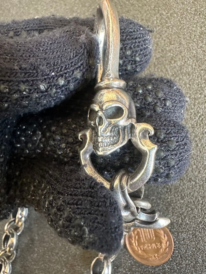 限定 ラウドスタイルデザイン ウォレットチェーン L.S.D 47cm