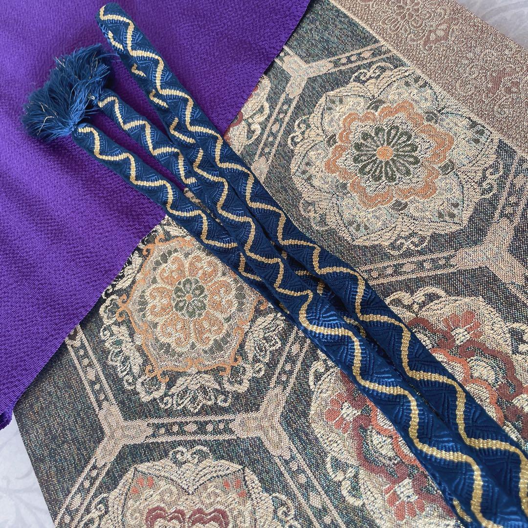 訪問着　フルセット　夜桜　艶やか　月明かり　雪輪　幻想的　P2