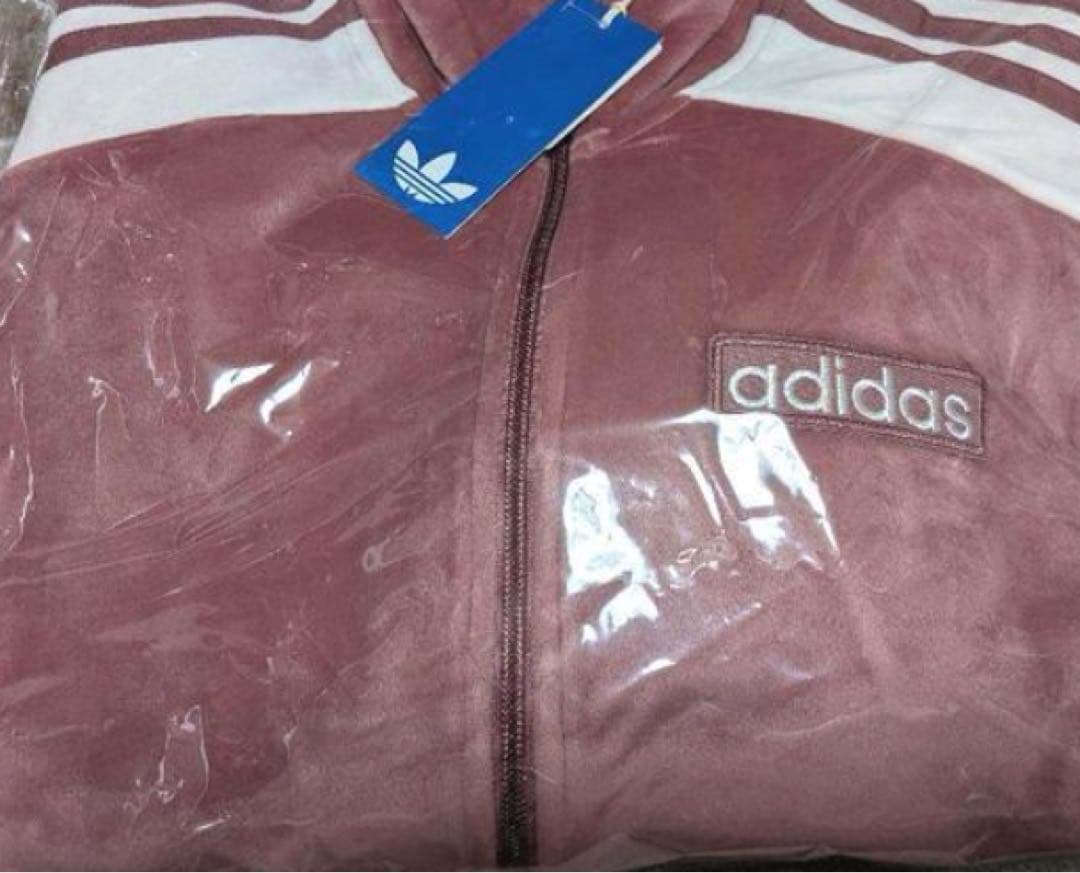 新品XL adidas W ADIBREAK VELOUR TT スウェット