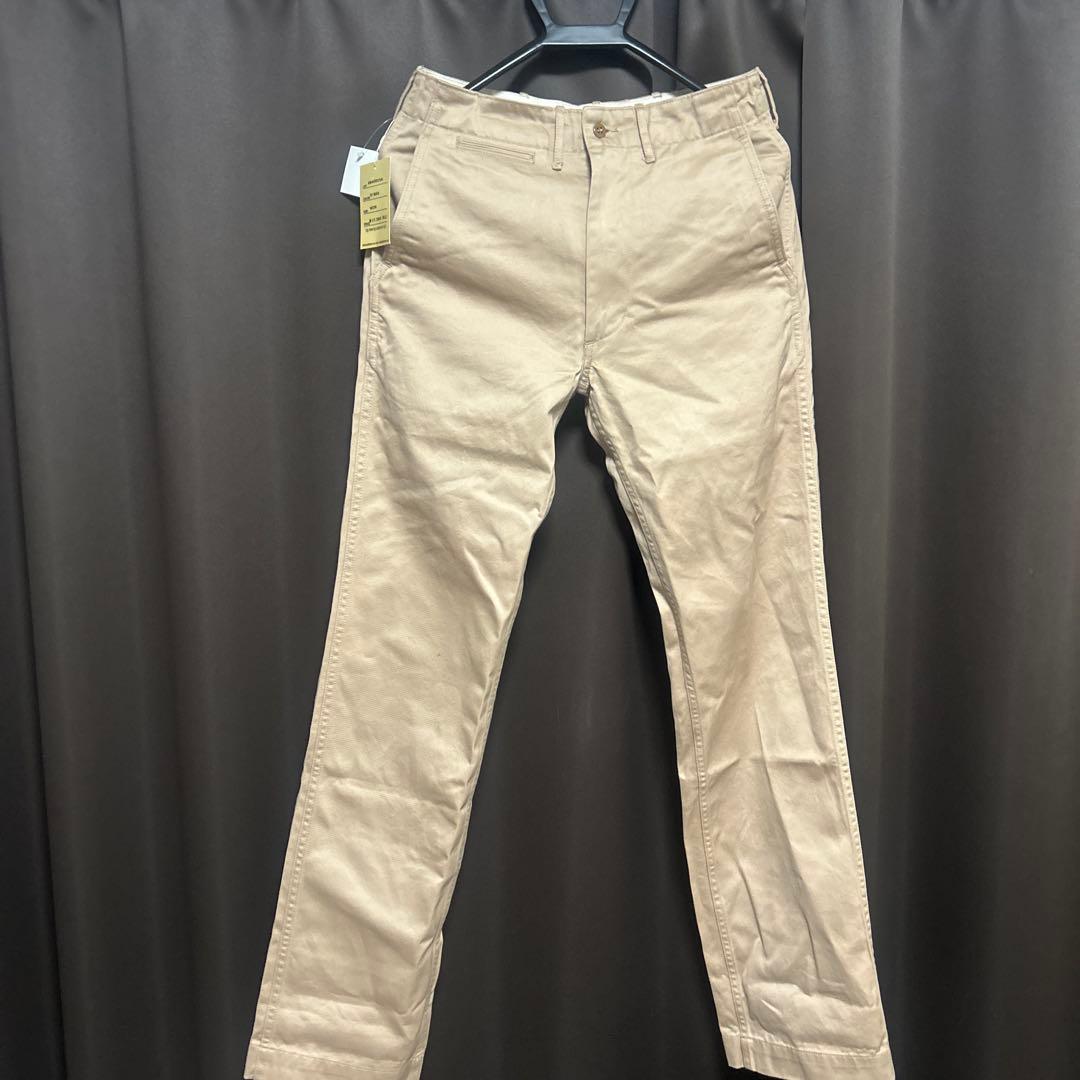 BUZZ RICKSON’S ベージュチノパン　ウエスト29 インシーム30