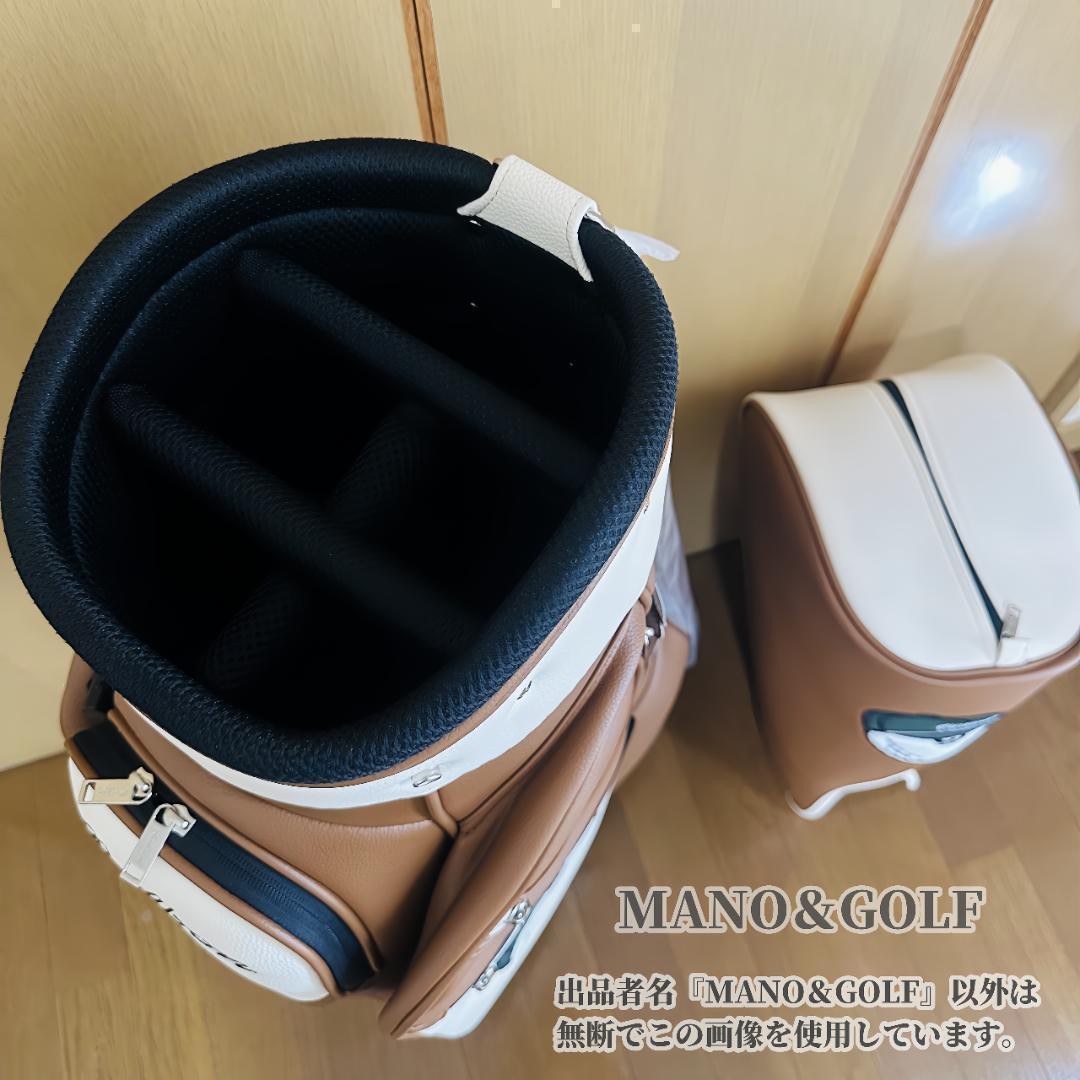 即日発送 マルボンゴルフ キャディバッグ キャスター付き Malbon 茶色CC