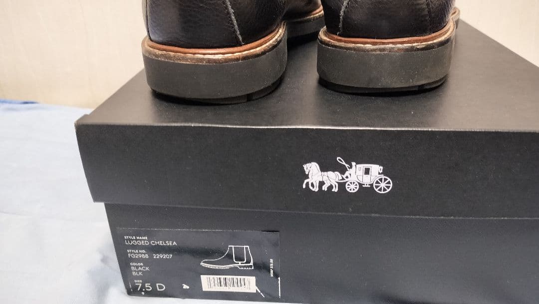 COACH(コーチ) チェルシーブーツ サイドゴアブーツ 25cm/US7.5D